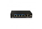 BroxNet BRX501-FE04-2FEUP 4 Ports Fast Ethernet PoE Switch with 2 Fast Ethernet Uplink Ports, 60W